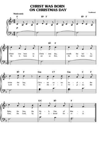 Christmas Songs (Temas Natalinos)  score for Piano