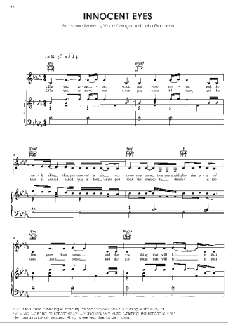 Delta Goodrem  score for Piano