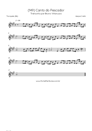 Harpa Cristã (149) Canto Do Pescador score for Trumpet