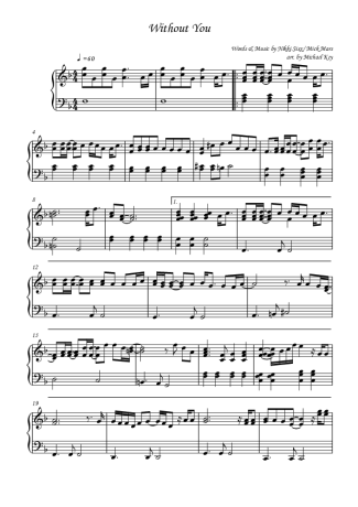 Mariah Carey  score for Piano