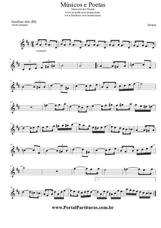 Sivuca  score for Alto Saxophone