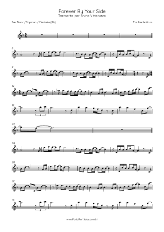 The Manhattans  score for Tenor Saxophone Soprano (Bb)