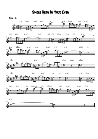 The Platters  score for Alto Saxophone