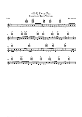 19754 Sheet music - (003) Plena Paz - Acoustic Guitar