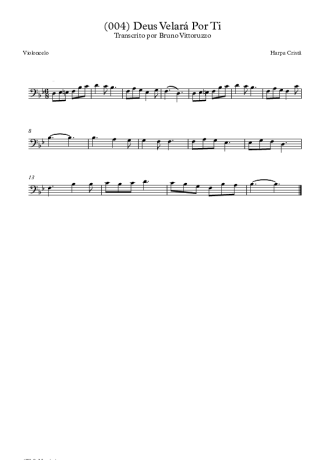 19767 Sheet music - (004) Deus Velará Por Ti - Cello
