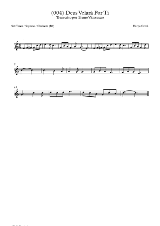 19760 Sheet music - (004) Deus Velará Por Ti - Tenor Saxophone Soprano (Bb)