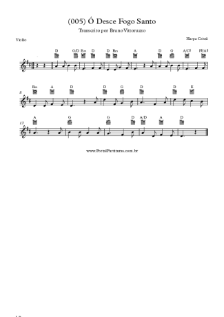 19776 Sheet music - (005) Ó Desce Fogo Santo - Acoustic Guitar