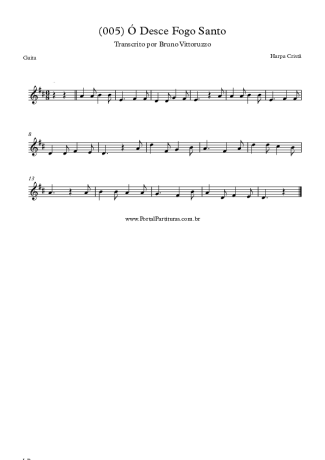 19770 Sheet music - (005) Ó Desce Fogo Santo - Harmonica