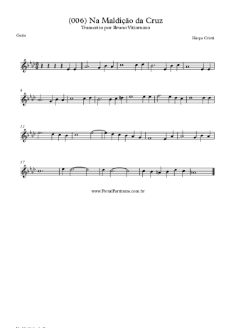 19781 Sheet music - (006) Na Maldição Da Cruz - Harmonica