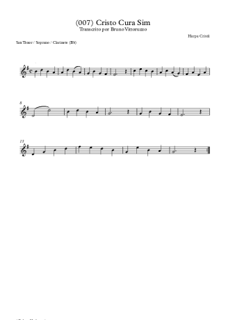 28356 Sheet music - (007) Cristo Cura Sim - Clarinet (Bb)