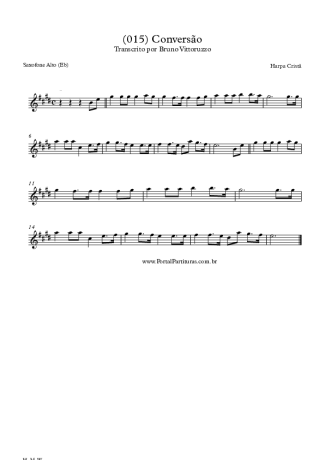 19884 Sheet music - (015) Conversão - Alto Saxophone