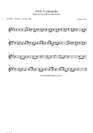 28364 Sheet music - (015) Conversão - Clarinet (Bb)