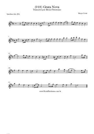 19917 Sheet music - (018) Grata Nova - Alto Saxophone