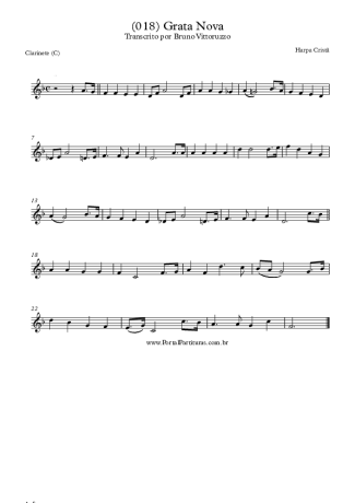 19913 Sheet music - (018) Grata Nova - Clarinet (C)