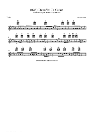 20046 Sheet music - (028) Deus Vai Te Guiar - Acoustic Guitar