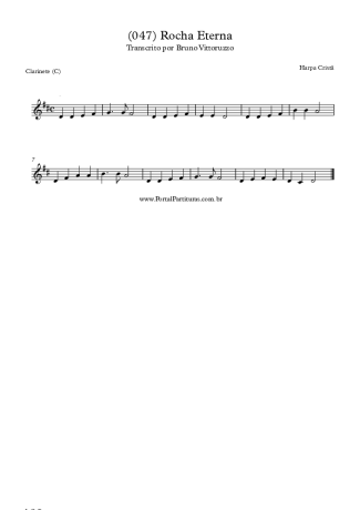 20321 Sheet music - (047) Rocha Eterna - Clarinet (C)