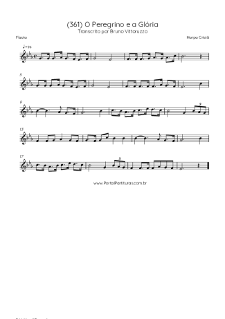 43024 Sheet music - (361) O Peregrino E A Glória - Flute
