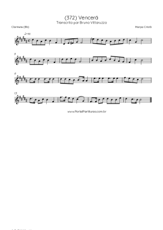 43154 Sheet music - (372) Vencerá - Clarinet (Bb)