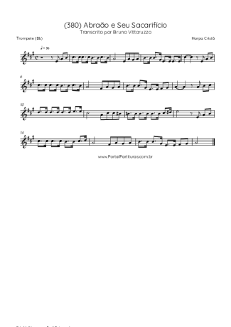 43258 Sheet music - (380) Abraão E Seu Sacarifício - Trumpet