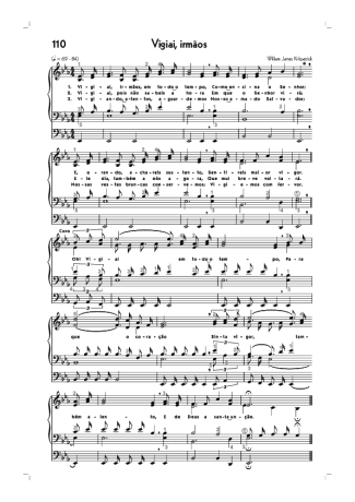 18753 Sheet music - (110) Vigiai Irmão - Organ