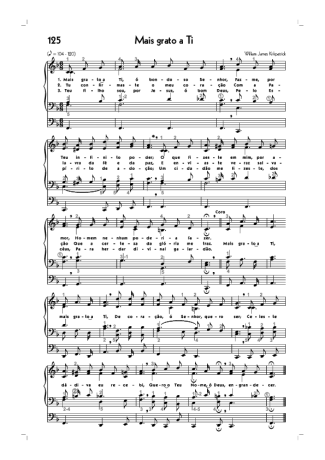 18768 Sheet music - (125) Mais Grato A Ti - Organ