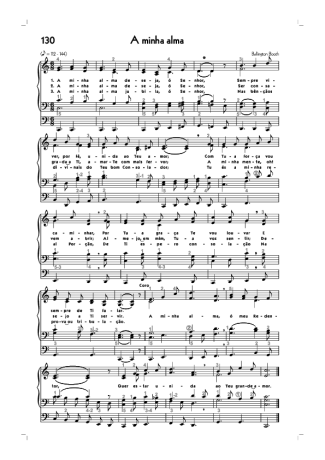 18773 Sheet music - (130) A Minha Alma - Organ
