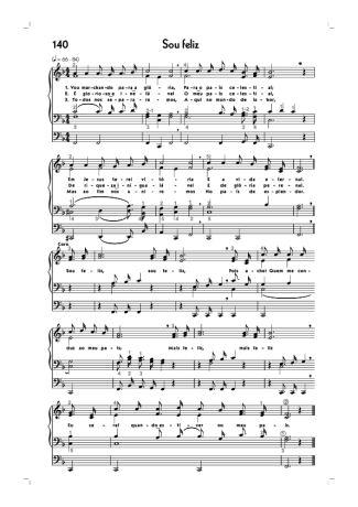 18783 Sheet music - (140) Sou Feliz - Organ