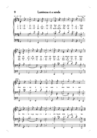 18591 Sheet music - (9) Luminosa É A Senda - Organ