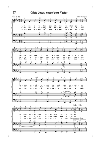 18740 Sheet music - (97) Cristo Jesus Nosso Bom Pastor - Organ