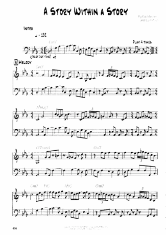 19245 Sheet music - A Story Within A Story - Guitar