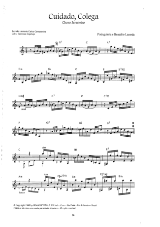 16920 Sheet music - Cuidado Colega - Mandolin