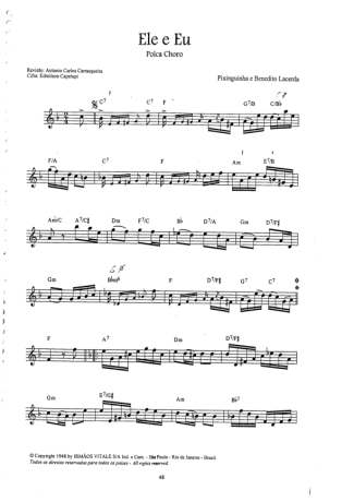 16787 Sheet music - Ele E Eu - Small Guitar