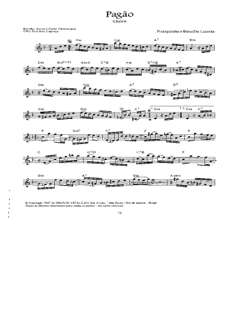 16676 Sheet music - Pagão - Keyboard