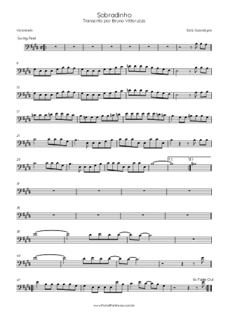 31628 Sheet music - Sobradinho - Cello