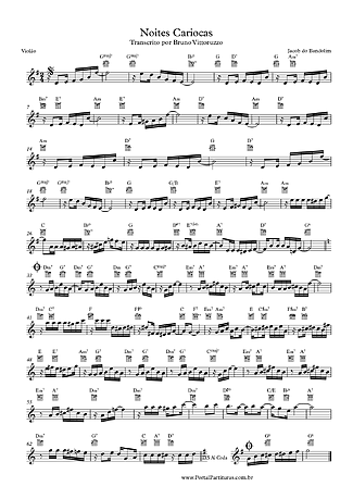 21817 Partitura - Noites Cariocas - Guitarra Acústica
