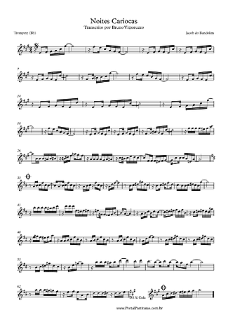 21816 Partitura - Noites Cariocas - Trompeta