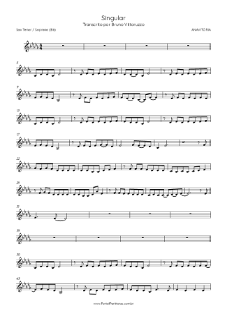 Score for Tenor Saxophone Soprano (Bb)