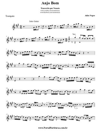 Adão Negro Anjo Bom score for Trumpet