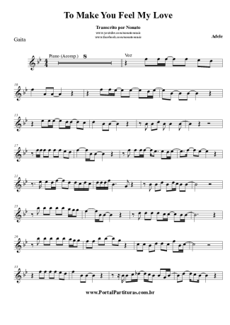 Adele  score for Harmonica