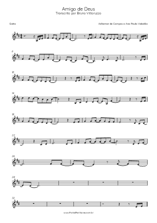 Adhemar de Campos Amigo De Deus score for Harmonica