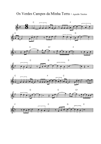 Wando - Fogo E Paixão - Sheet Music For Clarinet (Bb)