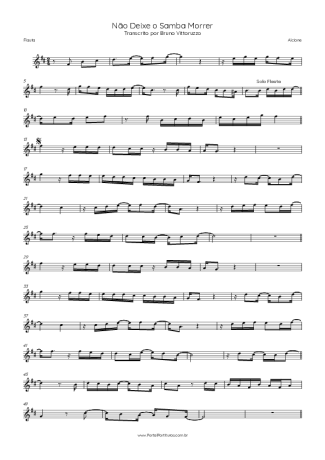 Score for Flute