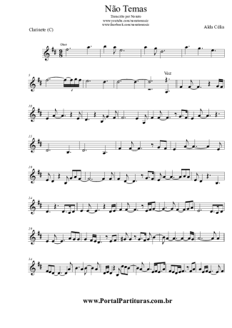 Alda Célia  score for Clarinet (C)