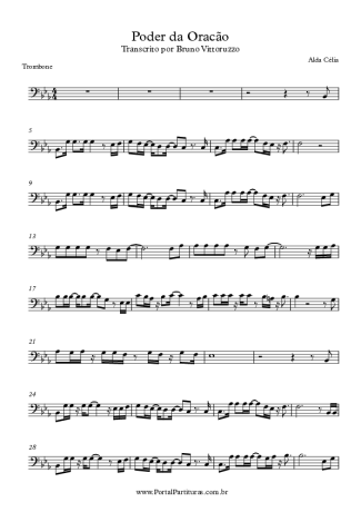 Alda Célia Poder da Oração score for Trombone