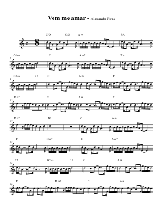 Alexandre Pires  score for Clarinet (Bb)