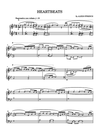 Alexis Ffrench  score for Piano