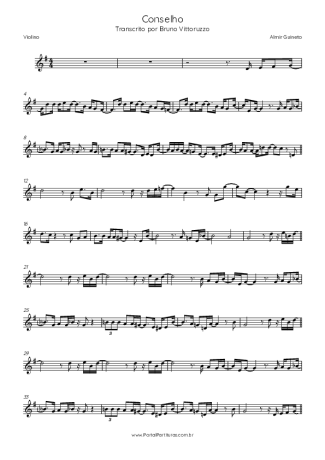 Almir Guineto  score for Violin
