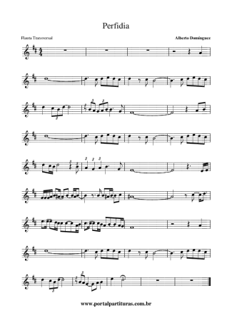 Altemar Dutra  score for Flute