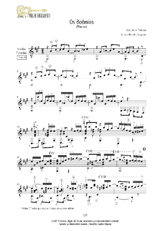 Score for Acoustic Guitar