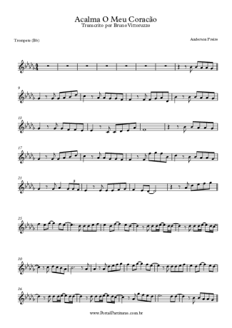 Anderson Freire Acalma O Meu Coração score for Trumpet